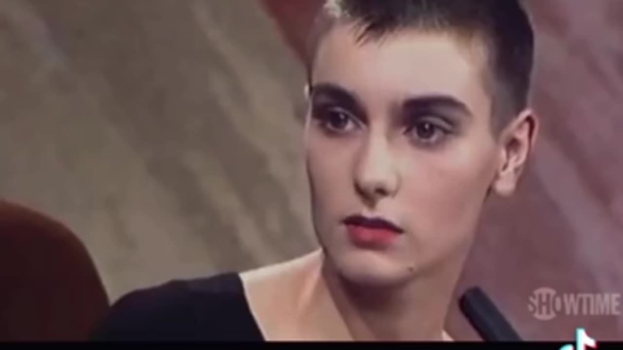 Sinead O’Connor in the late 90’s blowing the whistle on catholic priests - end of her carrier