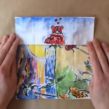 Summer romance painting 🎨🤩