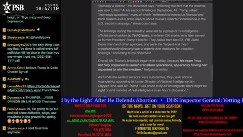 Patriots' Soapbox NEWS - LIVE 24/7! 2021-12-02 09:08