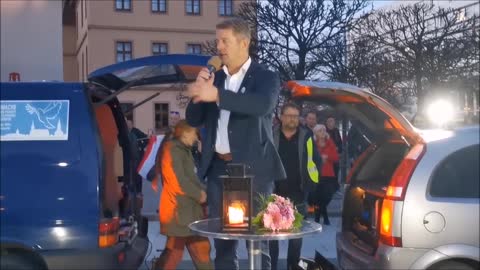 KARSTEN HILSE, MdB (AfD) - 60. MAHNWACHE - BAUTZEN, Kornmarkt, 28.03.2022