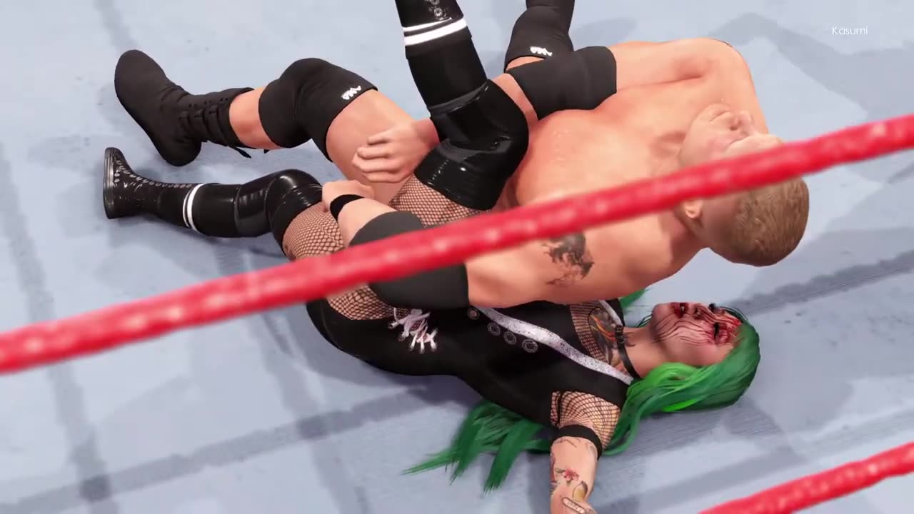 WWE 2k22_ Shotzi vs Brock Lesnar_ casket match_ _intergender _wrestling