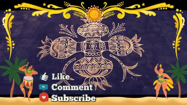 Sankranti Muggulu | Sankranti Rangoli | @LetsRangoliwithThamizh