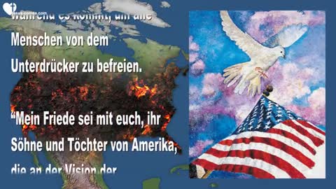 Der Tod von Amerika, geistig und physisch und seine Auferstehung ❤️ Liebesbrief von Jesus