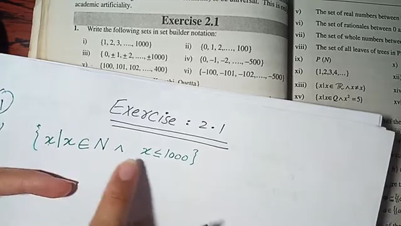 FSC Maths ex #2.1