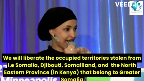 Ilhan Omar Saying that her number one job is protect the interest of Somalia.