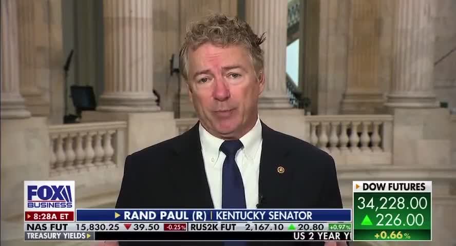 Rand Paul Wants Fauci Behind Bars