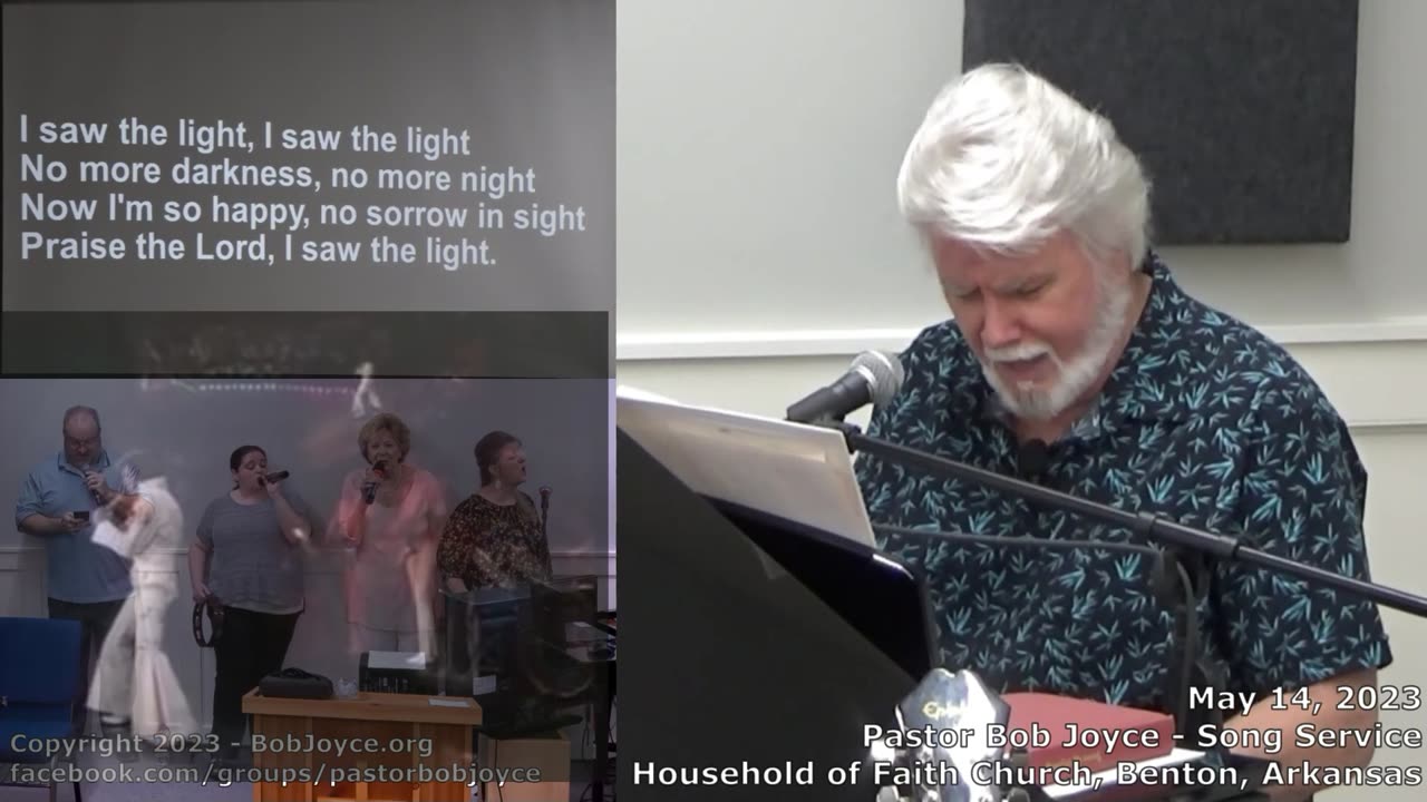 Music Service - May 14, 2023 -Elvis Pastor Bob Joyce