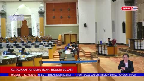 10 OKT 2022 BERITA PERDANA - KERAJAAN PERSEKUTUAN, NEGERI SELARI MAMPU LONJAK PEMBANGUNAN