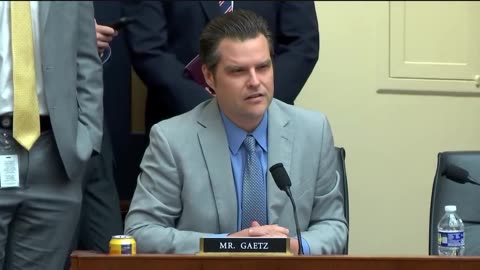 Matt Gaetz Shreds Democrat "Solution" To Locker Rooms