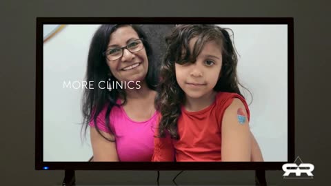 Shots for the children.