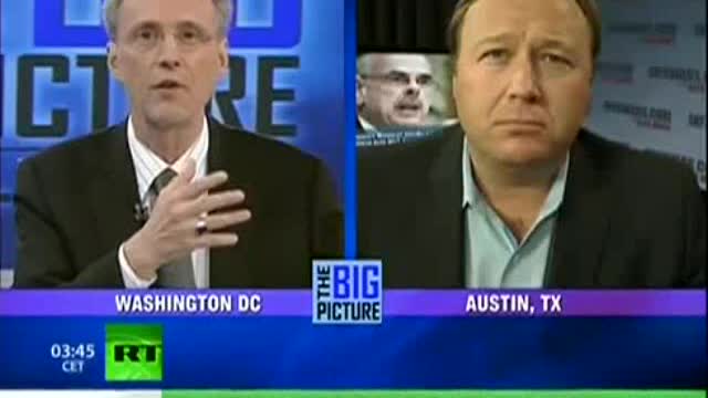RT's Thom Hartmann Tries to Discredit Alex Jones