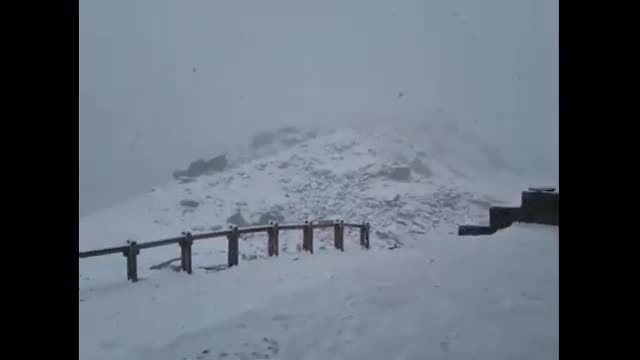 Prima neve ai piedi del Monviso