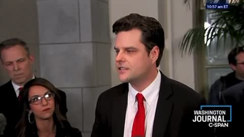 WOAH Matt Gaetz ripped the RINOS into a million pieces. He is going after the DC Swamp.