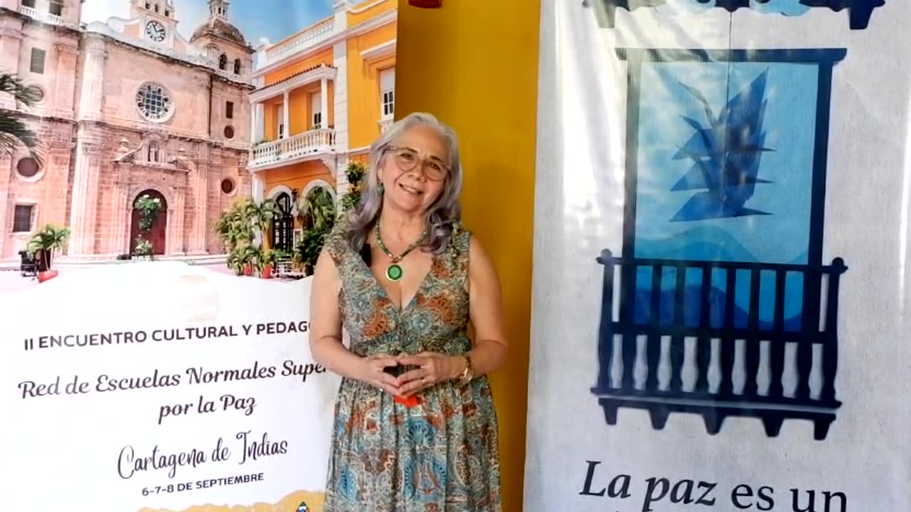 Olga Acosta Amel, secretaria de Educación de Cartagena.