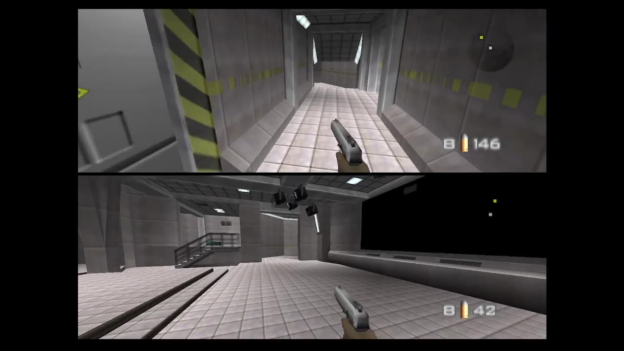 GoldenEye Multiplayer - LTK cup 4 practice - Axdoomer vs Graslu00