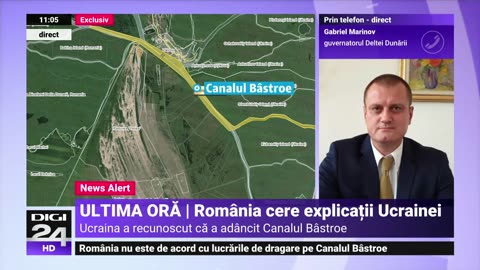 Danube Governor says its impossible to see what happens on Bistroe