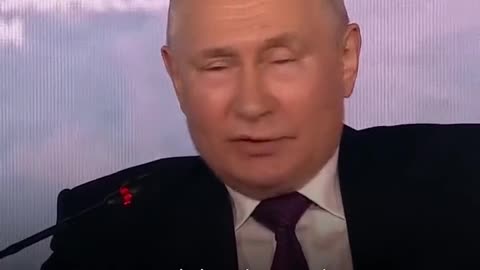 President Putin describes the prosecution of President Trump.