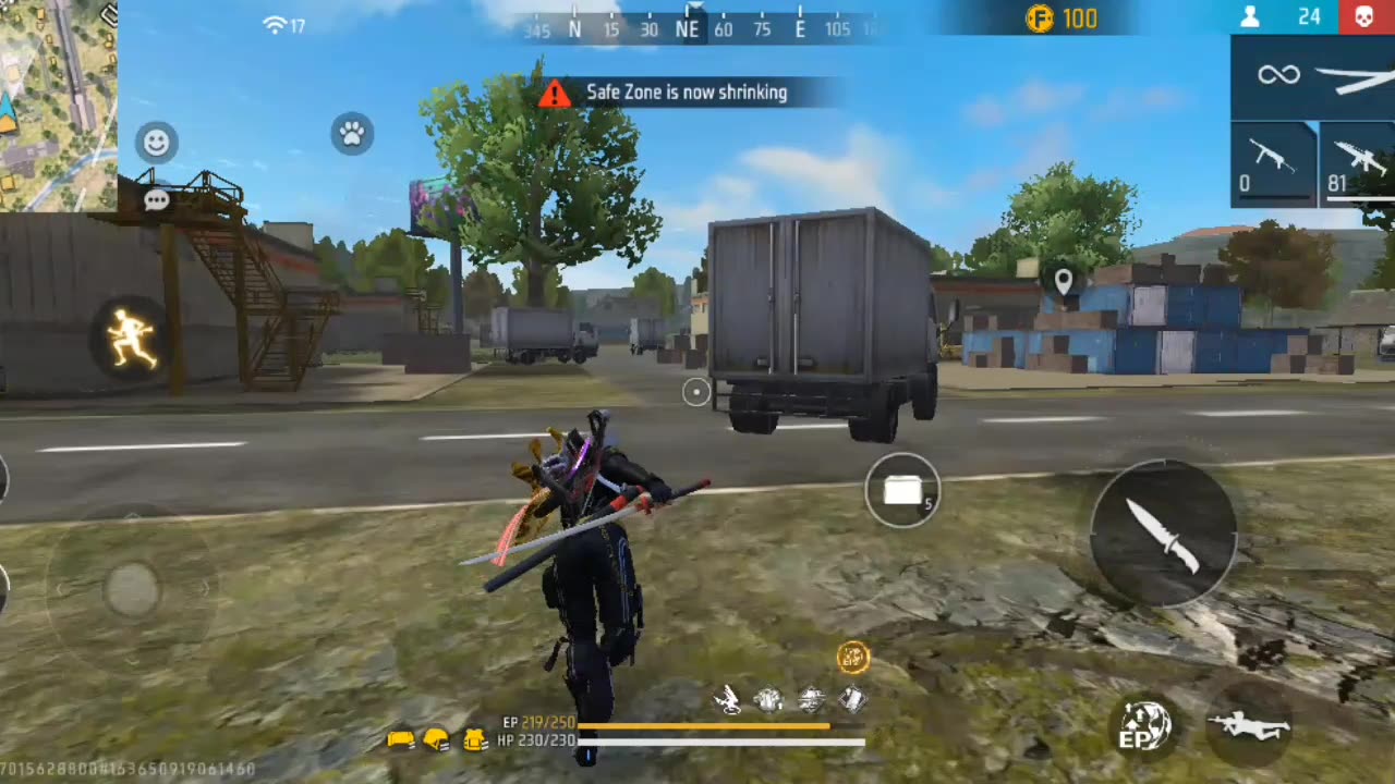 Free fire br rank gameplay