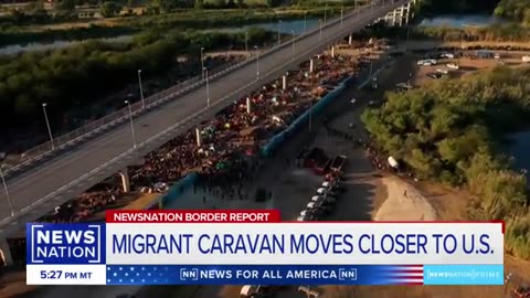 Migrant caravan traveling to USA