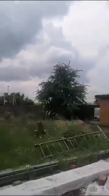 The moment of shooting down the Russian Ka-52 helicopter.