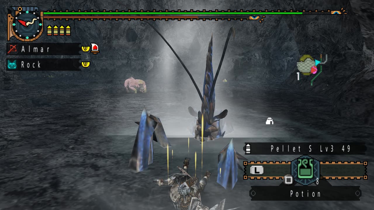 MHFU - Congalala in a Crab Shell (Nekoht 8*) Quest Walkthrough