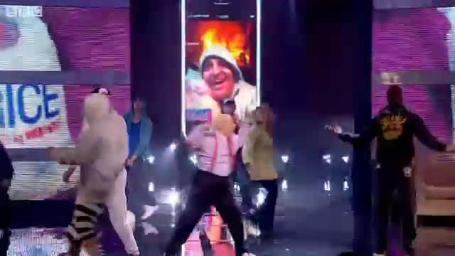 Omid Djalili Dances to 'Fight Dance for Sport Relief 2012 - BBC One_Cut