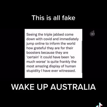 Wake up Australia This is all Fake