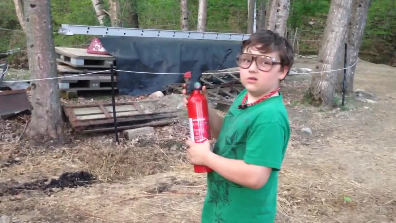 Fire extinguisher training for Daniel #2