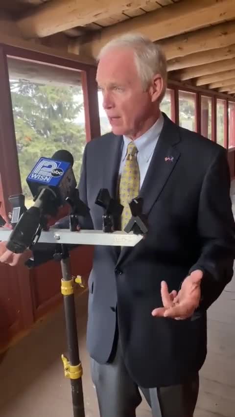 Senator Ron Johnson: The body count is so high..they cannot afford to be proven wrong.