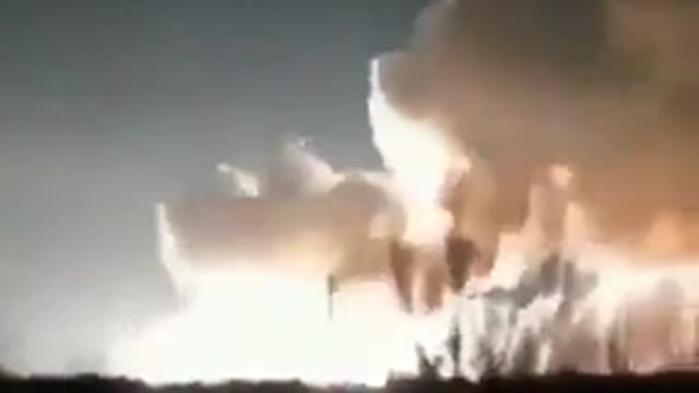 Ukrainian Air Base Under Attack