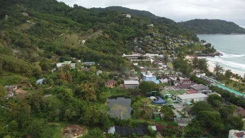 drone footage of Phuket thailand