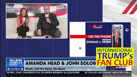 Donald J. Trump with John Solomon on Just The News