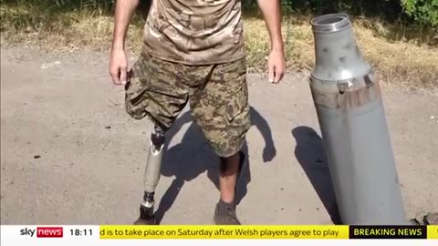 Ukraine War: Injured soldiers without limbs return to frontline