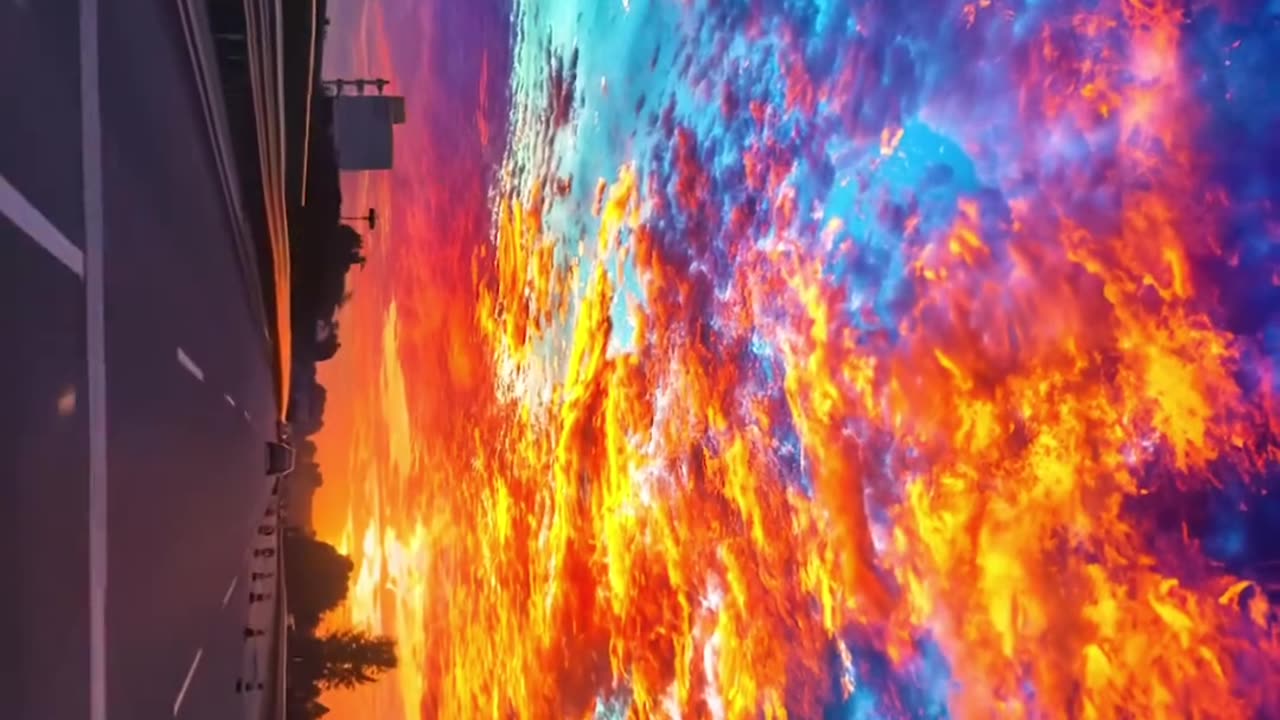 The sunset are so beautiful 🤩🤩
