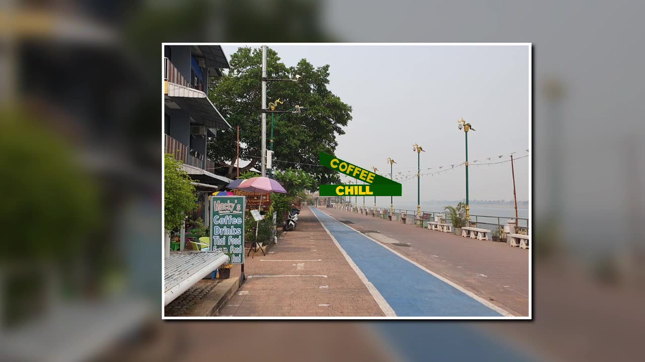 NONG KHAI ISSAN THAILAND - Morning Walk from the Pikul Hotel to Thai Sadet Market เทศบาลเมืองหนองคาย