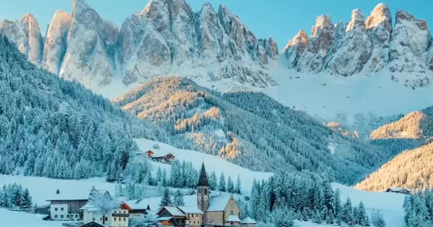 Winter in the Alps