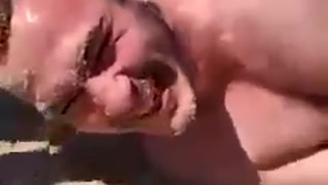 Guy Attempting to do Backflip on Beach Faceplants to the Sand