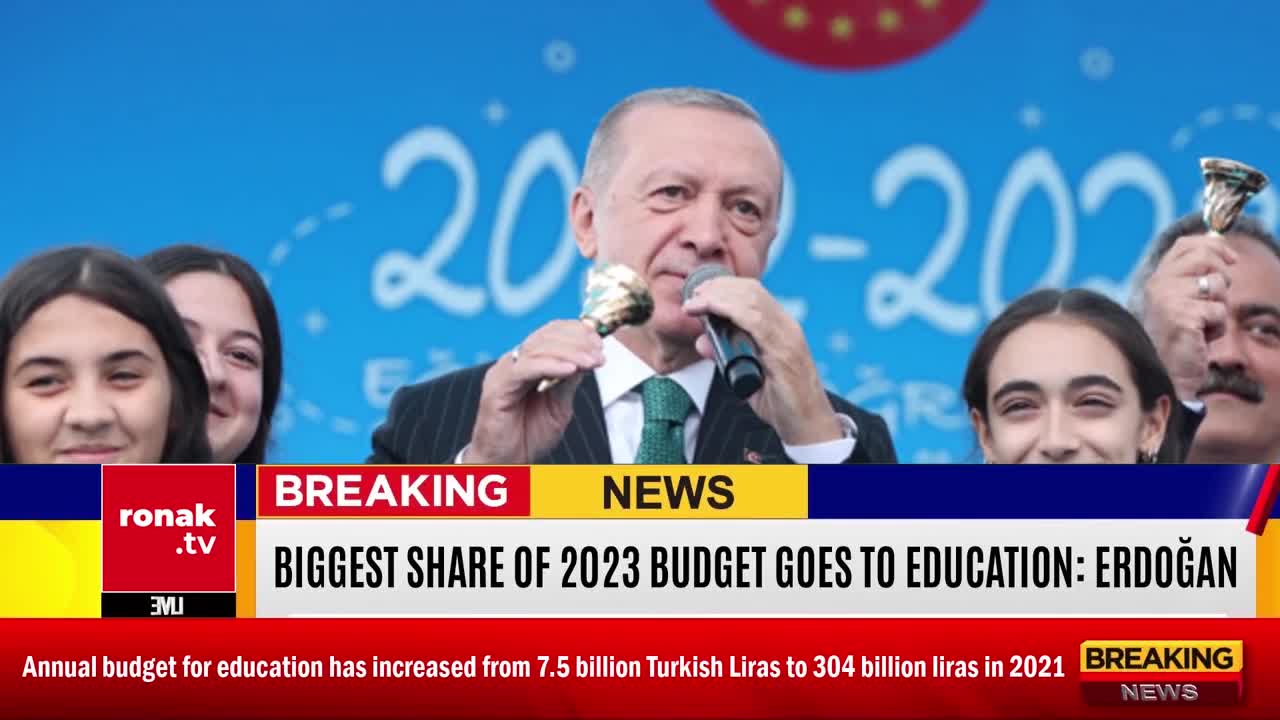 Biggest share of 2023 budget goes to education by Erdoğan in Turkey | Highlights | Ronak TV