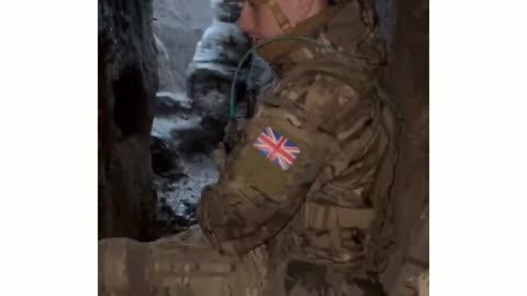 (A British soldier) of the NATO PMC "VSU" is outraged by the conditions in the trench