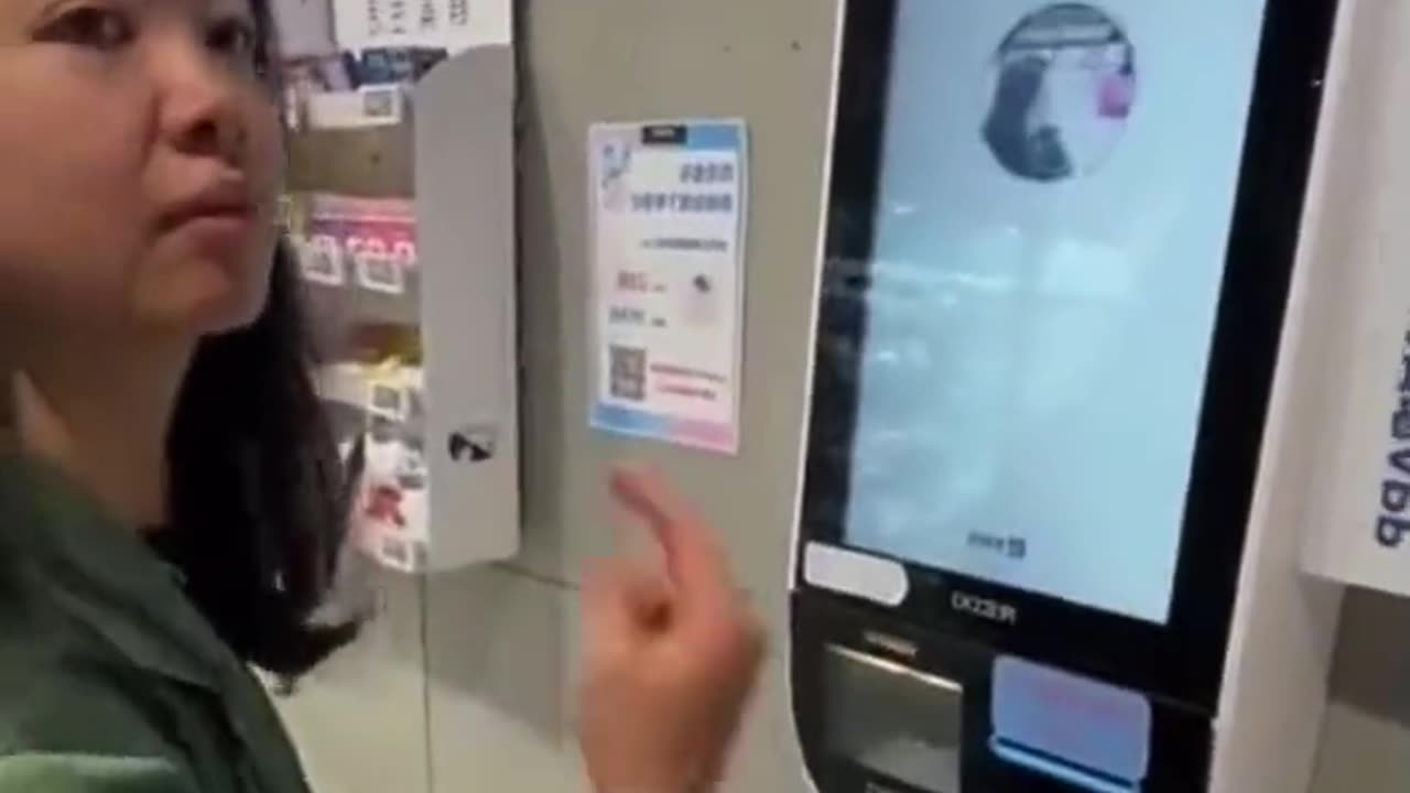 In China you now have to scan your face to buy things at the grocery store!