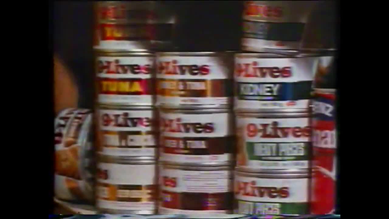 9-Lives Cat Food Commercial - For Finicky Cats (1979, Australia)