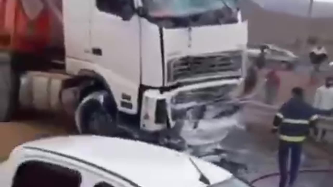 Accident in iran