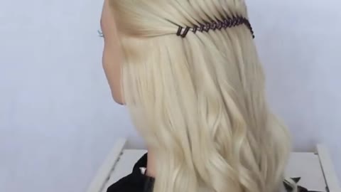 The new style of hair easy for making