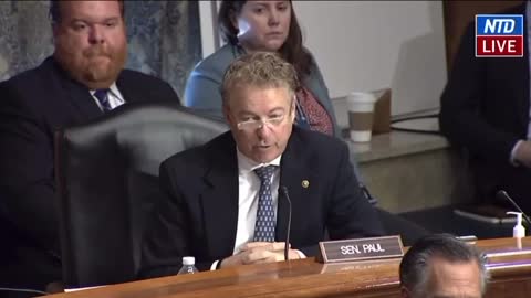 Rand Paul Faces Off w/ Chris Wray Over the FBI's Relationship w/ Social Media Companies