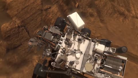 Mars Science Laboratory Curiosity Rover Animation