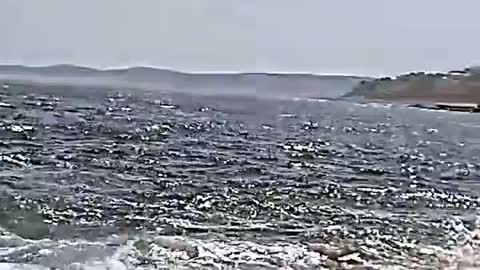 fishing at sea