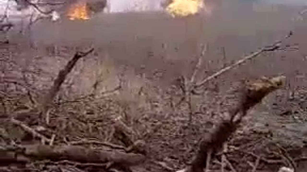 Russian Armored Vehicles Detonate