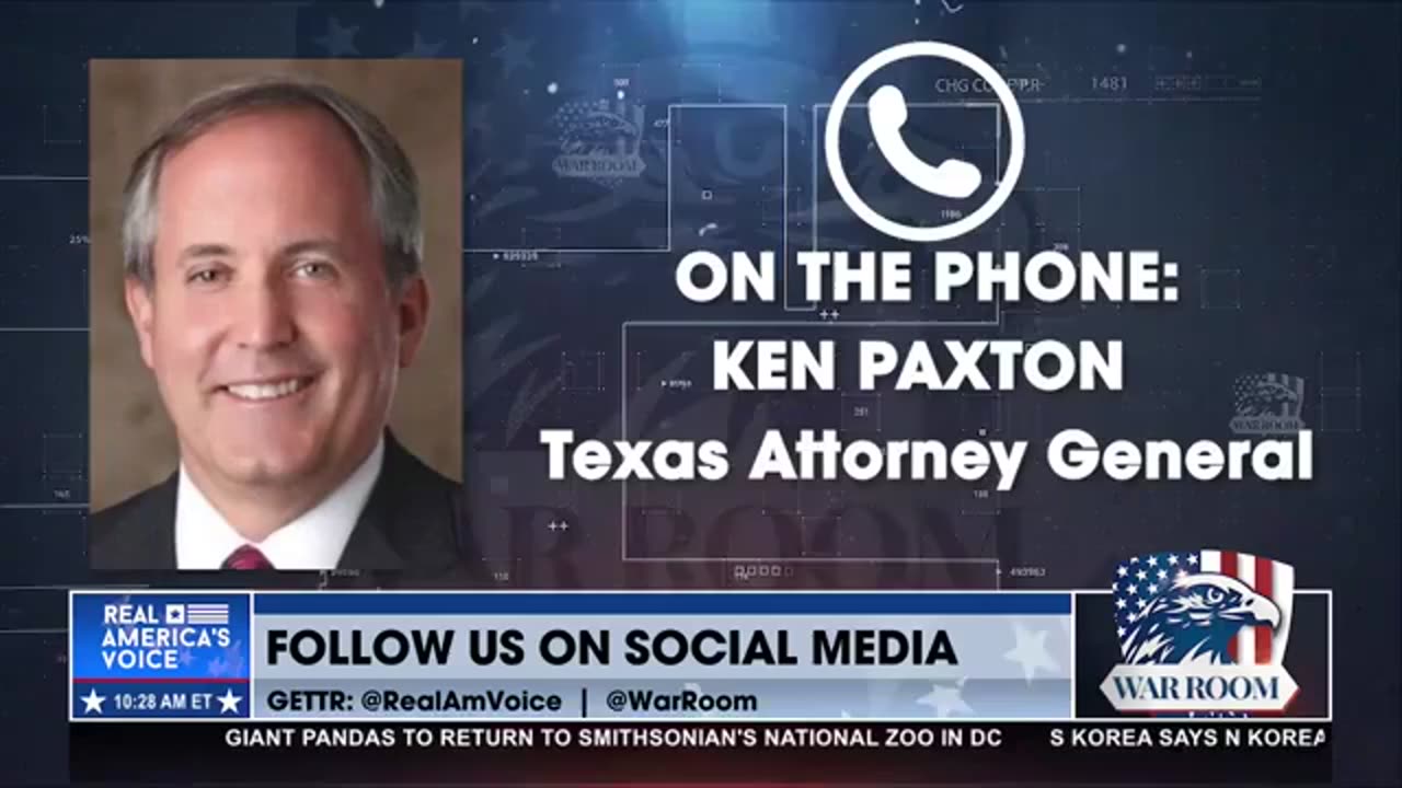 Texas AG Ken Paxton Describes How He Was Stopped From Investigating FBI Corruption