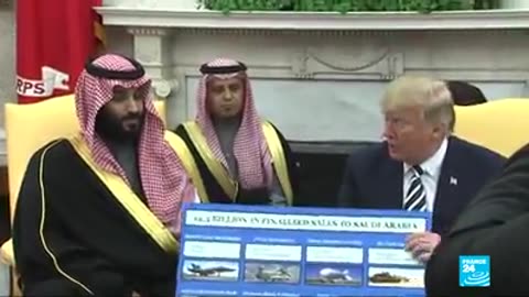 Donald j. Trumph meet saudi crown prince