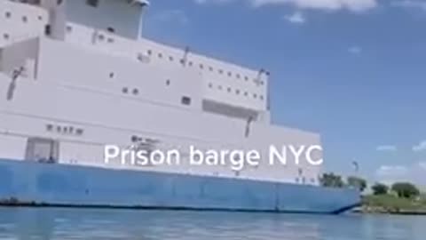 PRISON BARGE IN NYC